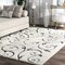 Nuloom Maisha Contemporary Shag Area Rug 4ft x 6ft OZSG06B-406 - alternate 1